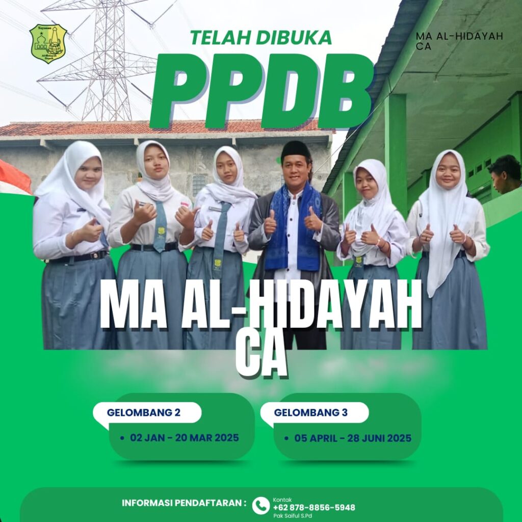 PPDB MA-ALHIDAYAH CA
